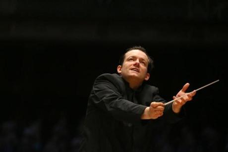 Andris Nelsons is the music director for the Boston Symphony Orchestra.
