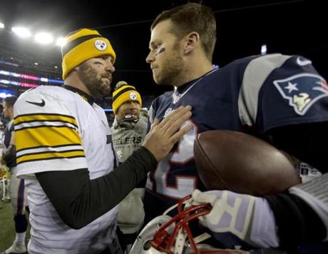 Pittsburgh Steelers quarterback Ben Roethlisberger missed the first four games of the 2010 season, then came back to lead the Steelers to the Super Bowl. (Matthew J. Lee/Globe staff) Topic: patriotsteelers Reporter: 
