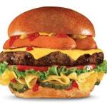 This undated product image provided by CKE Restaurants shows Carl's Jr. and Hardee's new 