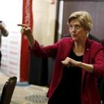 Warren spoke at an American Prospect forum on the role of journalism in progressive politic on Wednesday. 