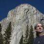 Dean Potter stood in front of El Capitan after a speed climbing attempt up El Capitan in Yosemite National Park, Calif. 