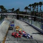 Competitors jockeyed for position at last month?s Toyota Grand Prix of Long Beach, Calif., one stop on the IndyCar Series calendar of street races that next  year will include Boston. 
