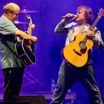 Tenacious D ? Kyle Gass (left) and Jack Black ? at Boston Calling on Sunday.