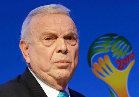 Jose Maria Marin, a top FIFA official, is one of nine of the soccer governing body?s officials indicted on corruption charges by the US Justice Department.
