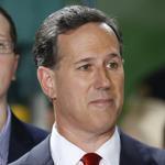 Former Senator Rick Santorum declared his candidacy for the Republican presidential nomination at an event in Cabot, Penn.