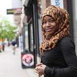  Halima Osman of Chelesa earns $120 a week from a part-time job. She uses the money to help pay the bills for her family, which includes six siblings.