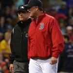 John Farrell has found many instances to complain to umpires this season about ball-and-strike calls.