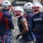 You won?t see pads ? or numbers ? on the players at Patriots minicamp.