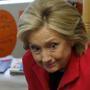 Hillary Clinton sat with a pre-kindergarten classroom of 4- and 5-year-olds, where she helped read ?The Very Hungry Caterpillar.?