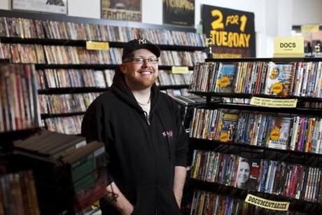 Video Underground in Jamaica Plain, run by  Kevin Koppes, is among the very last video rental shops in Boston. ?I don?t really have a typical customer,? he says.
