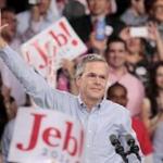 Former Florida Governor Jeb Bush formally announced his candidacyduring a kickoff rally in Miami on Monday.
