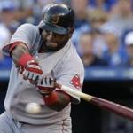 Third baseman Pablo Sandoval has had lots of success at the plate, even as the team falls farther behind in the AL East.