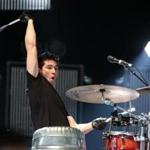 Brian Viglione at DTE Energy Music Theatre in Clarkston, Mich., last week.