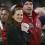 Jennifer Garner and Ben Affleck at Game 1 of the World Series in Boston in 2004. The couple have decided to divorce after 10 years of marriage.