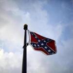 The Confederate battle flag flew outside the South Carolina State House in Columbia earlier this week.
