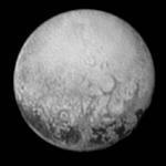 An image provided by NASA shows Pluto from the New Horizons spacecraft.