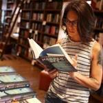 Eden Sherman checked out Harper Lee?s new book, ?Go Set a Watchman,? in a Florida bookstore.