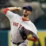 ANAHEIM, CA - JULY 18: Pitcher Rick Porcello #22 of the Boston Red Sox throws a pitch against the Los Angeles Angels of Anaheim during the first inning at Angel Stadium of Anaheim on July 18, 2015 in Anaheim, California. (Photo by Kevork Djansezian/Getty Images)