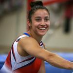 Aly Raisman won three medals (including two golds) in London is back training at Brestyan's Gym in Burlington.