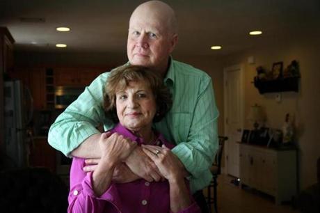 Susan Johnson (seen with husband, Jerry) discussed her end-of-life concerns with her children.

