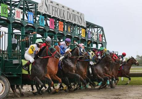 The operator of some of the most successful horse-racing tracks in the country says it is interested in returning thoroughbred racing to Suffolk Downs.

