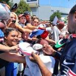 Malcolm Butler?s autograph has been highly sought after at training camp.