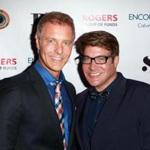 FILE AUGUST 04: Canadian talk show co-host Christopher Hyndman was found dead of an unknown cause in an alleyway near his apartment August 3, 2015 in Toronto, Canada. He was 49. TORONTO, ON - SEPTEMBER 08: TV personalities Steven Sabados (L) and Chris Hyndman attend the 