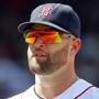 Boston Red Sox's Mike Napoli during the eighth inning of a baseball game against the Tampa Bay Rays at Fenway Park in Boston Sunday, Aug. 2, 2015. (AP Photo/Winslow Townson)
