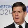 Boston Mayor Marty Walsh spoke at a news conference in Boston after the city was picked by the USOC to bid for the 2024 Games. 