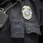 Clearwater Police officer Craig Murray wore a body camera during a training session last month.