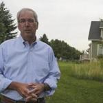 Former Wausau Paper CEO, Hank Newell, at his Wisconsin home Friday, July 24, 2015. (Nathan Wallin for The Boston Globe)