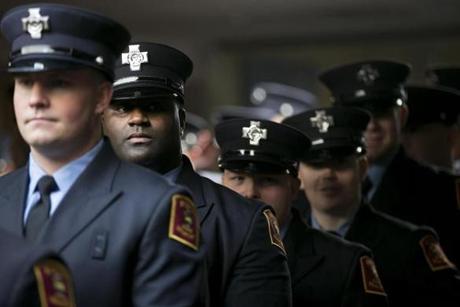 Over the last dozen years, the number of black firefighters has dropped by a quarter in the Boston Fire Department.
