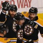 The National Hockey League said it is assisting the Bruins in their legal battle with the IRS, believing the case could set a precedent.