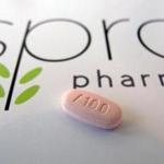 A tablet of flibanserin is seen on a brochure for Sprout Pharmaceuticals at the company's Raleigh, N.C., headquarters.