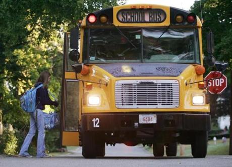 Lexington is one of many school districts that charge fees for riding the bus.
