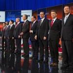 Ten presidential candidates took the stage for the first Republican presidential debate at the Quicken Loans Arena in Cleveland earlier this month.