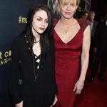  Frances Bean Cobain ( left) and Courtney Love attend the LA Premiere of 