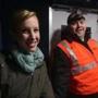 An undated photo made available by WDBJ-TV shows reporter Alison Parker (left) and cameraman Adam Ward.