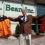 Leon Gorman showed off a couple of  L.L. Bean?s mainstays, the Mountain Guide Parka and All Conditions fleece jacket, in 1999.  He was named president of the company in 1967.