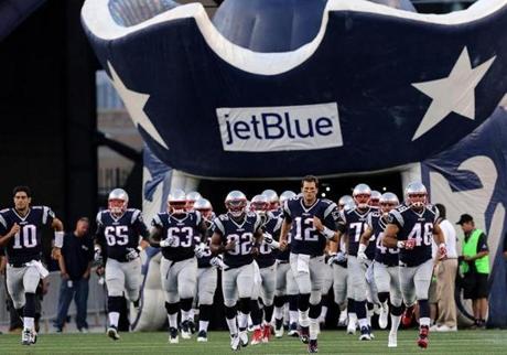 The Patriots are ready to come out of the starting gate and defend their Super Bowl championship.
