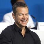 Matt Damon at a recent press conference promoting the film 