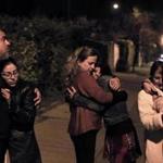 Residents in Santiago, Chile, were on the streets after a strong earthquake shook buildings.