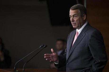 House Speaker John Boehner said last week he will resign.
