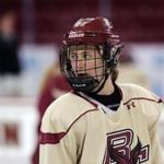 Haley Skarupa is determined to help Boston College win its first NCAA title in women?s hockey this season. 