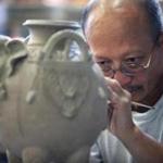 Yary Livan, a Cambodian refugee, won a National Heritage Fellowship for his ceramics work. 