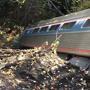 Falling rock may have caused five rail cars to derail on Amtrak?s Vermonter route.