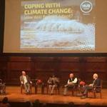A HUBweek panel was held on Wednesday on the effect of climate change on Boston.