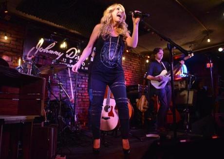 Lee Ann Womack in concert at Johnny D?s in Somerville, which will close early next year.

