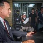 Steven Spielberg watches Tom Hanks on the set of ?Bridge of Spies.?