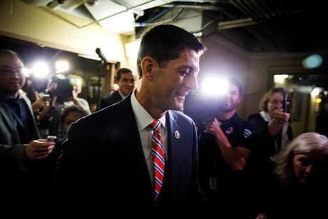 Republican Representative Paul Ryan was the focus of speculation Friday. 
